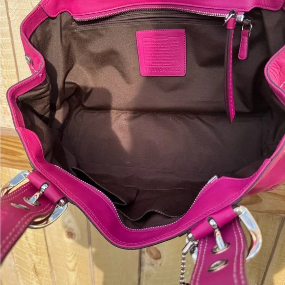 Coach Vintage Leather Pleated Soho bag - Picture 12 of 14